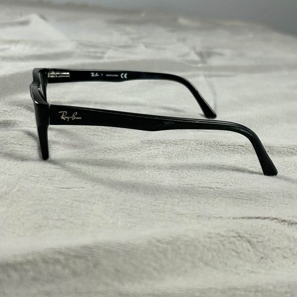 Ray Ban Eyeglasses Black Rectangular Frame Only Classic RB 5268 5119 50-17 135 - Picture 4 of 7